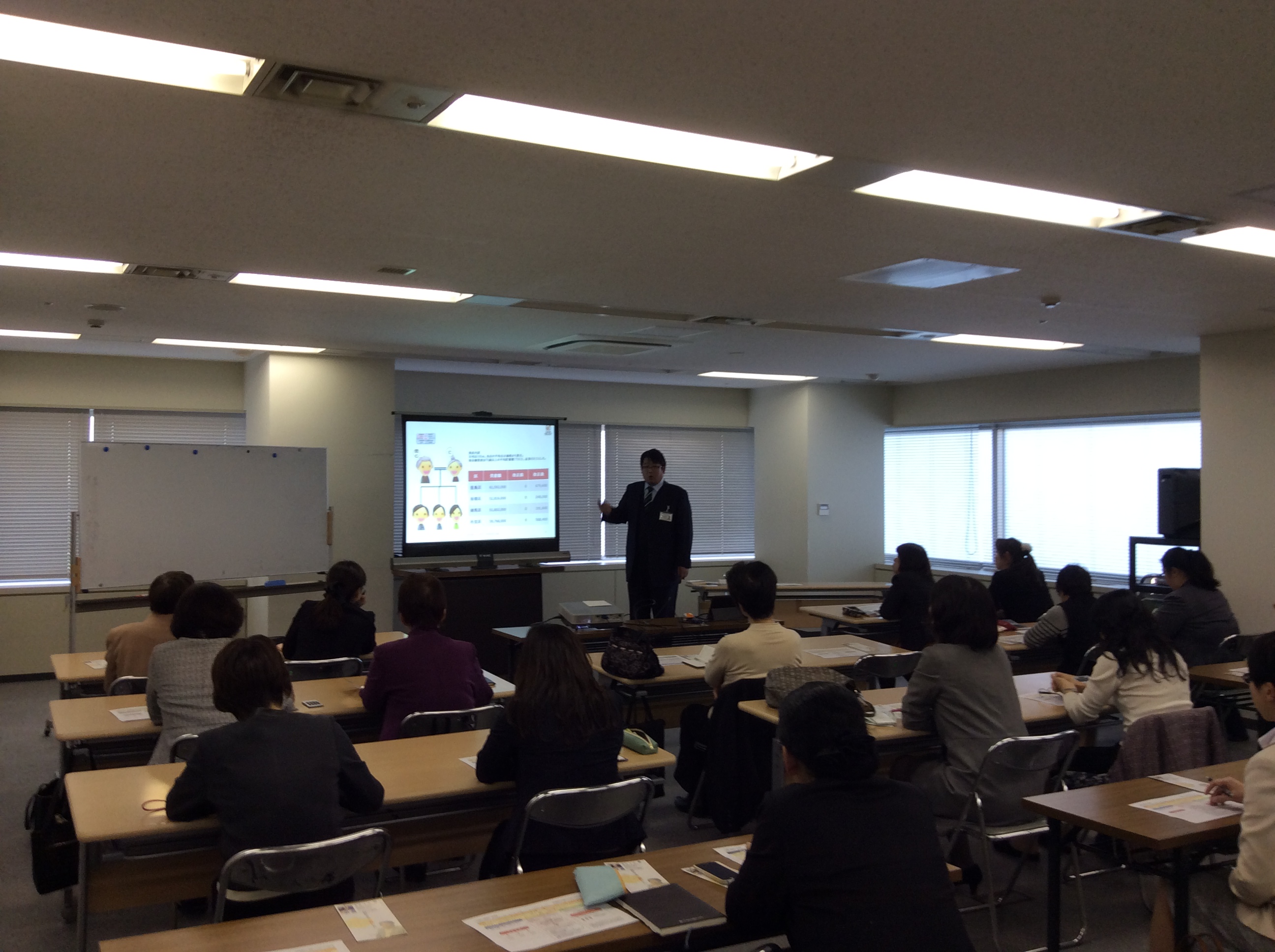 講師を務めました！（生命保険会社の社内研修会）